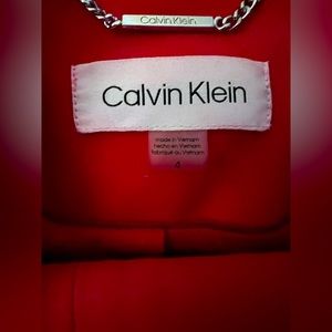 Red Tuxedo Pant Suit